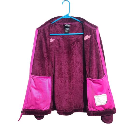 The North Face Pink Osolita Full Zip Fleece Jacket Size XL - Picture 5 of 7